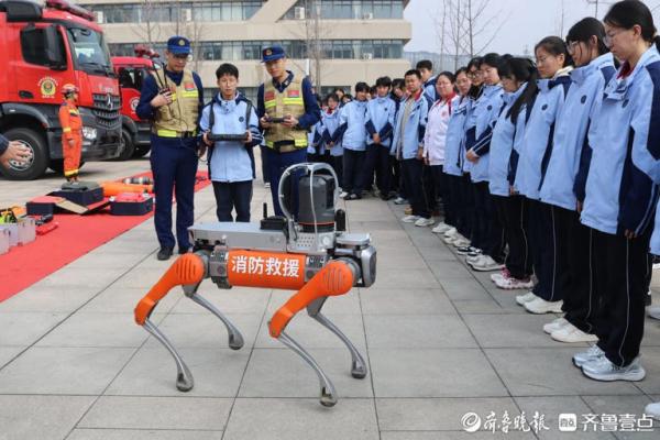 上好“开学第一课”，山东消防护航平安新学期